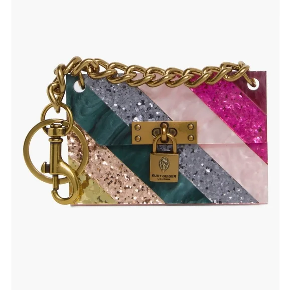 Kurt Geiger Brixton Bag Keyring, NIB - Picture 1 of 4